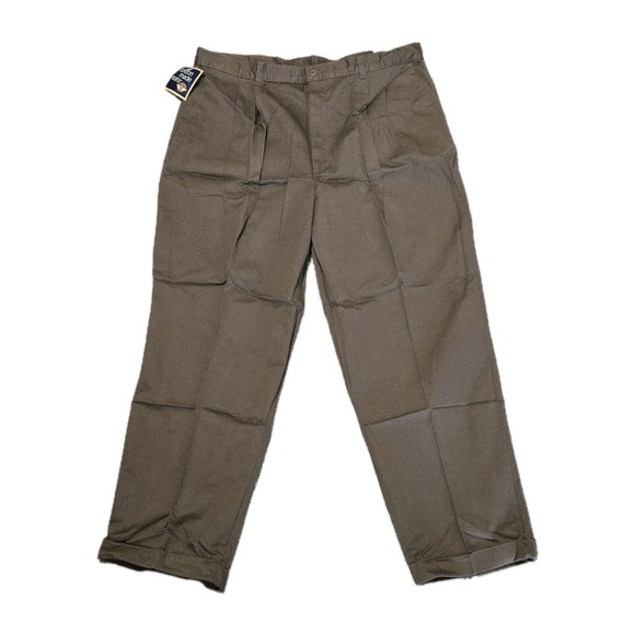 Dockers Other - Vintage 1999 Dockers by Levi's‎ Loose Fit Pleated Cuffed Pants 42x30 – NOS